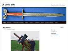 Tablet Screenshot of drdavidsim.com